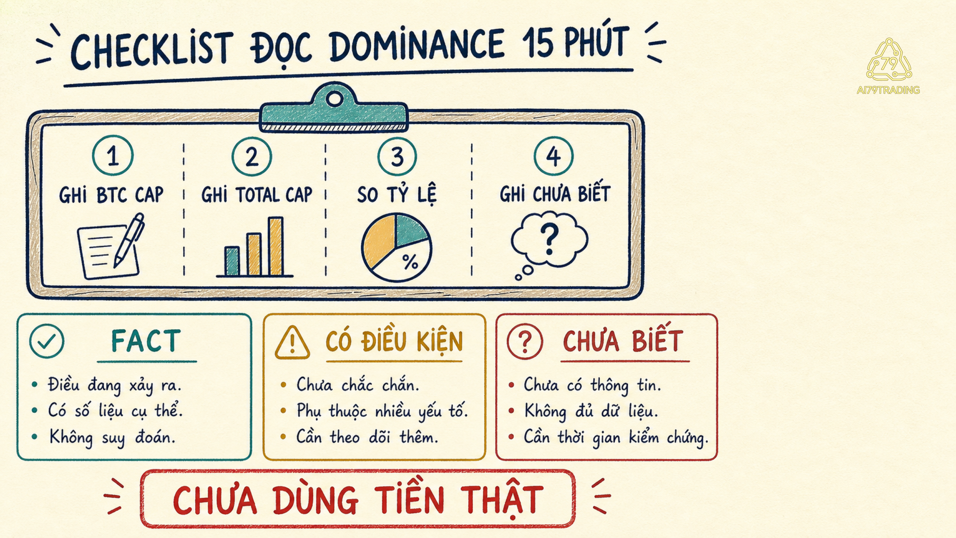 Checklist áp dụng Bitcoin Dominance #43