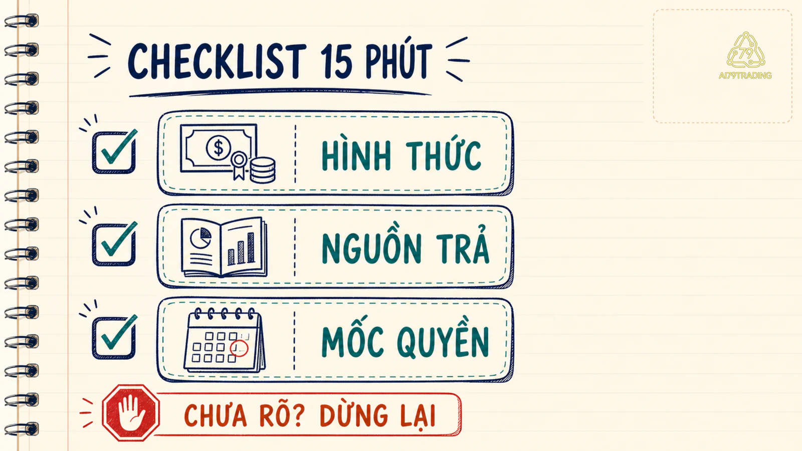 Checklist đọc nguồn trả, hình thức cổ tức và mốc quyền trước khi kết luận