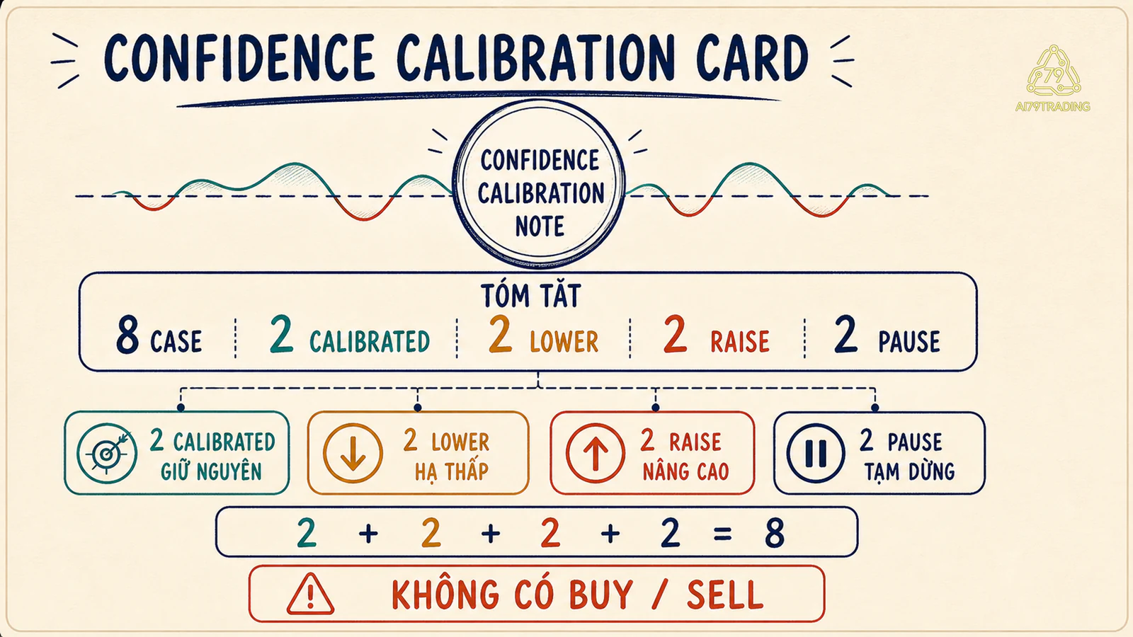 Confidence Calibration Card tám case