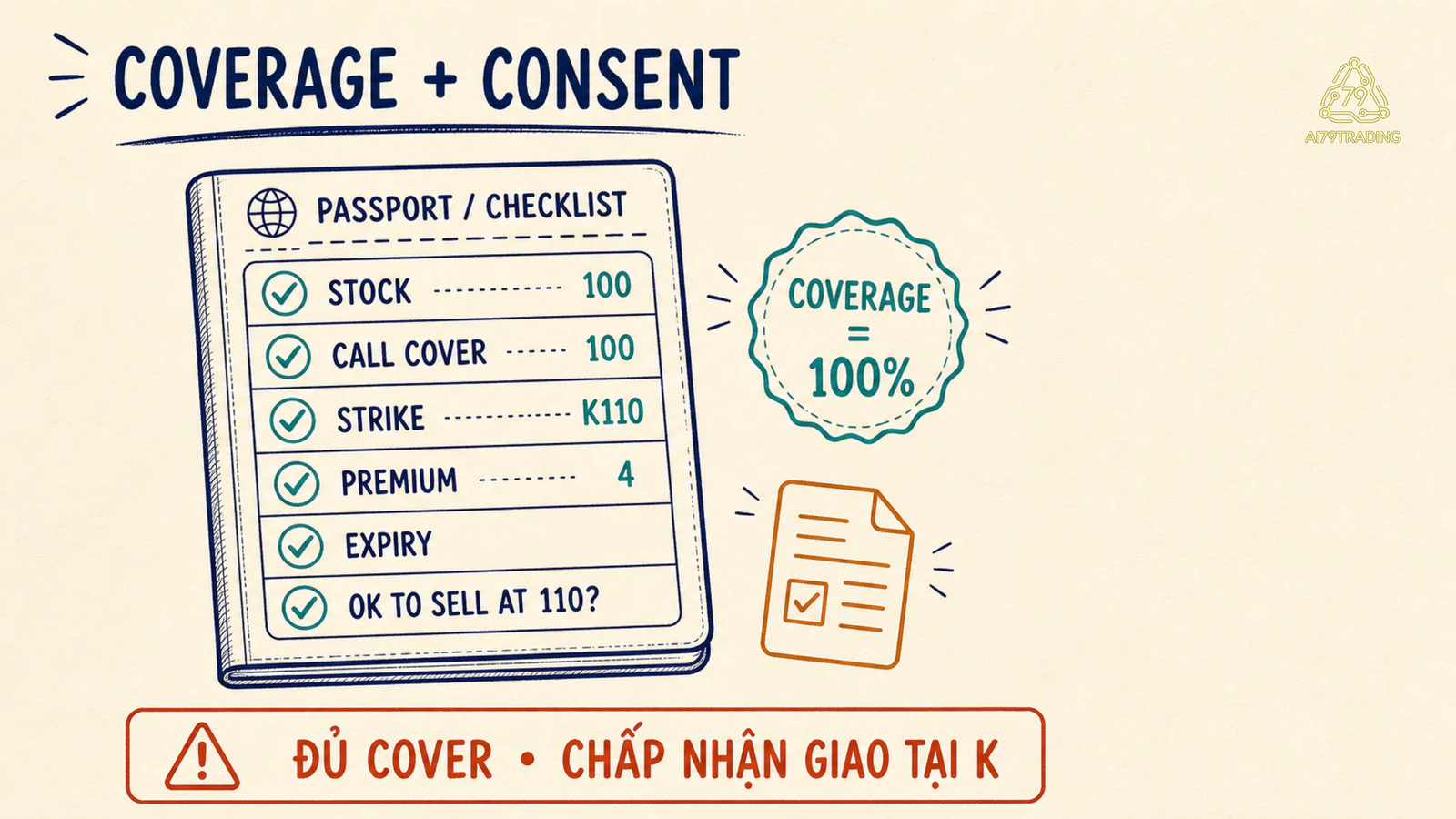 Passport coverage và assignment Covered Call