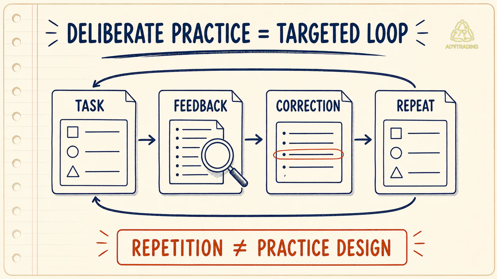 Deliberate Practice là một targeted loop