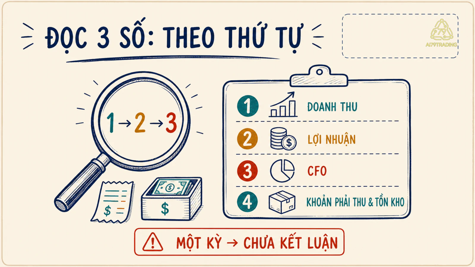 Checklist áp dụng Doanh thu, lợi nhuận và dòng tiền khác nhau như thế nào? #17