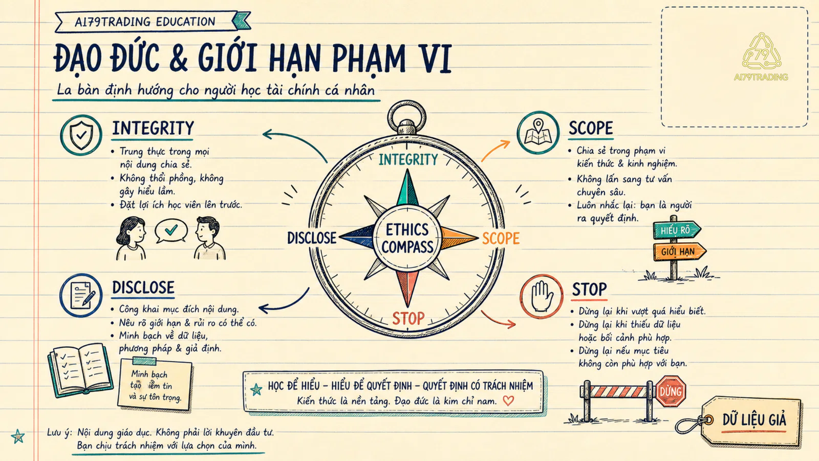 La bàn ethics và scope limit trong financial planning