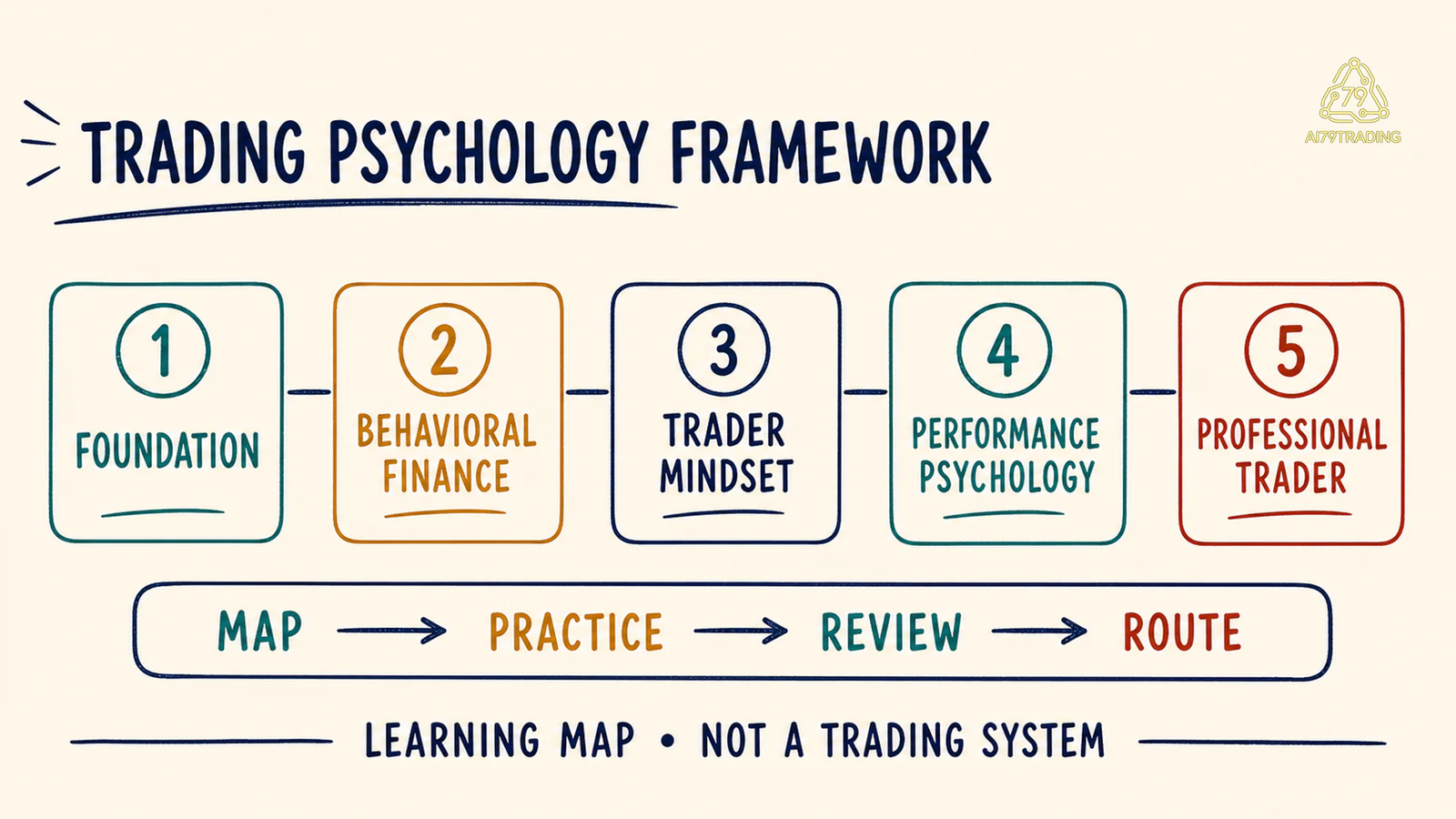 Bản đồ năm phase Trading Psychology