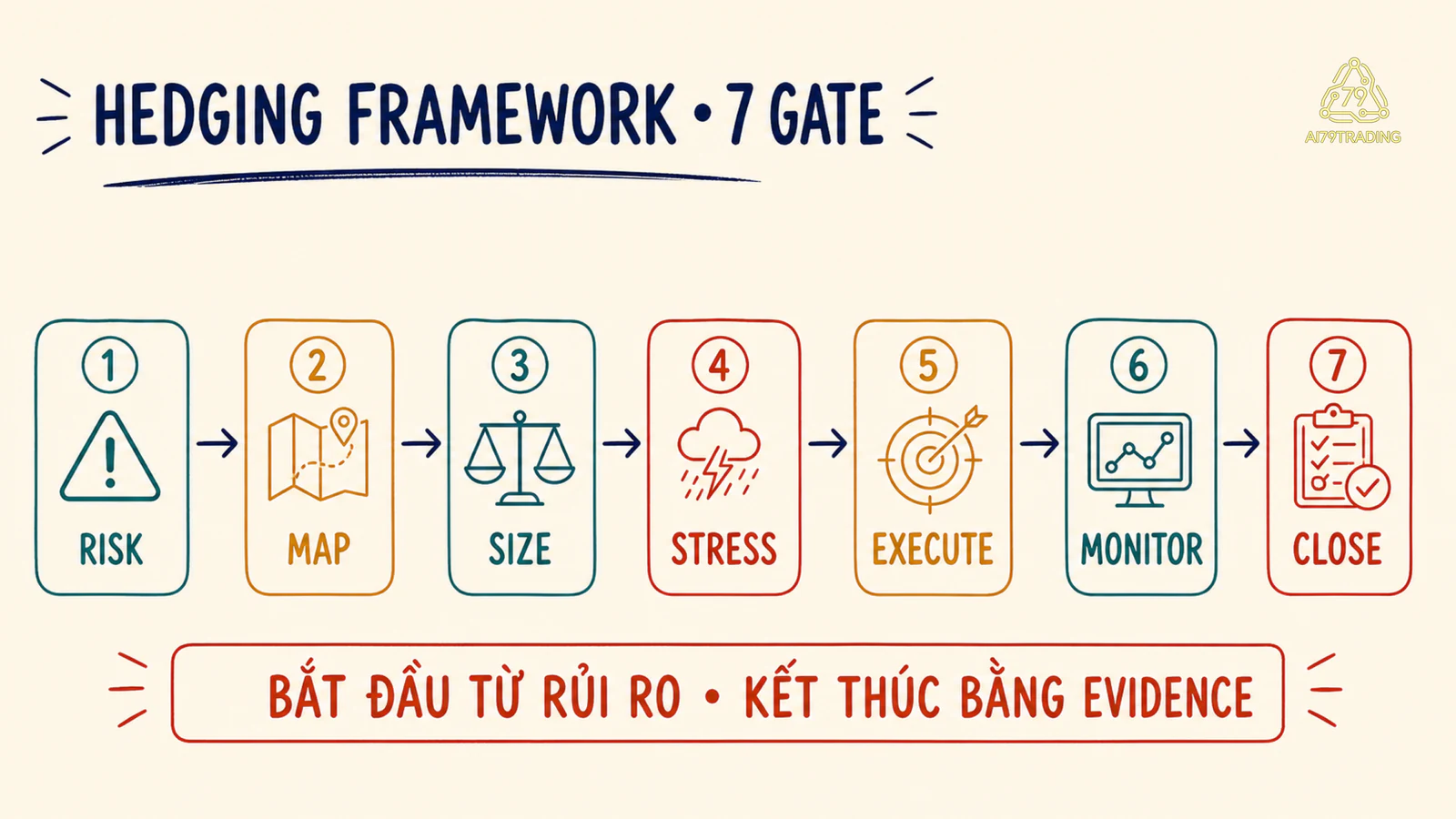 Bảy gate Hedging Framework