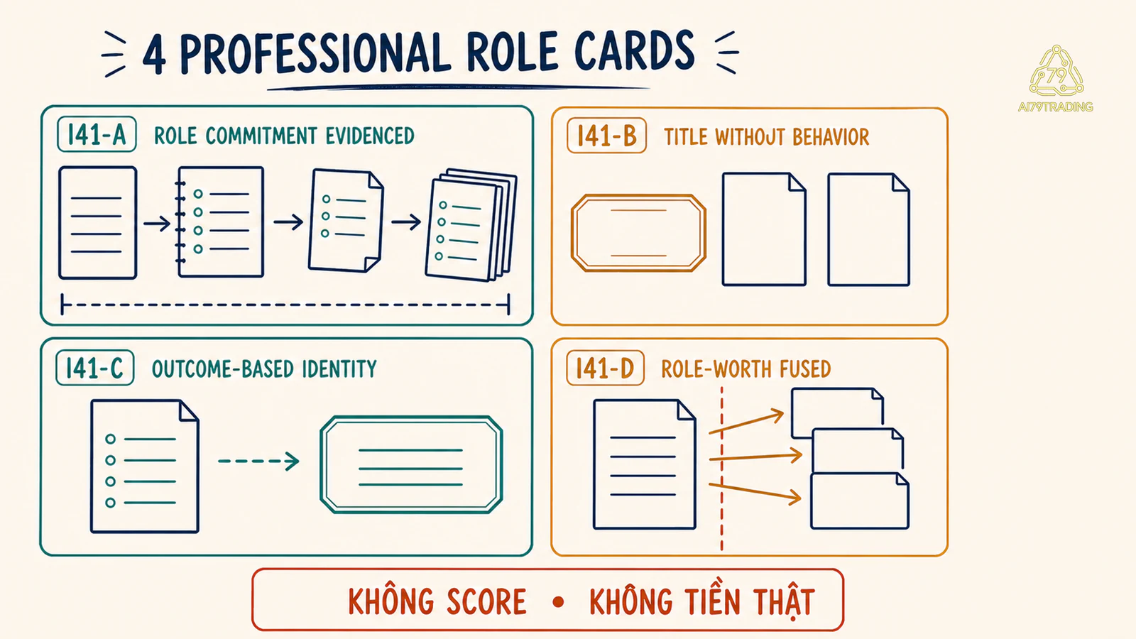 Bốn Professional Role Card