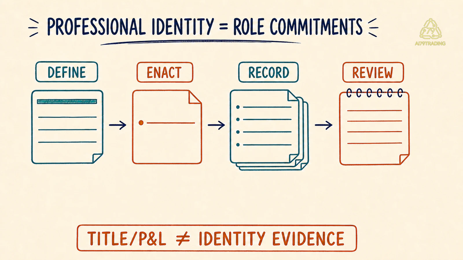 Professional identity là role commitments