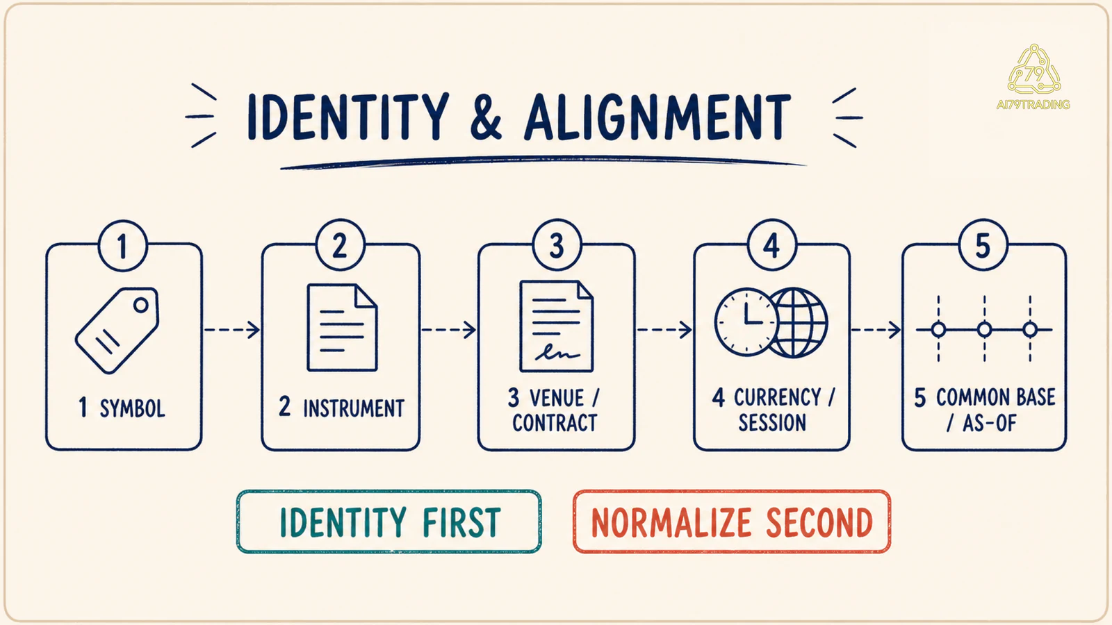 Pipeline identity và alignment