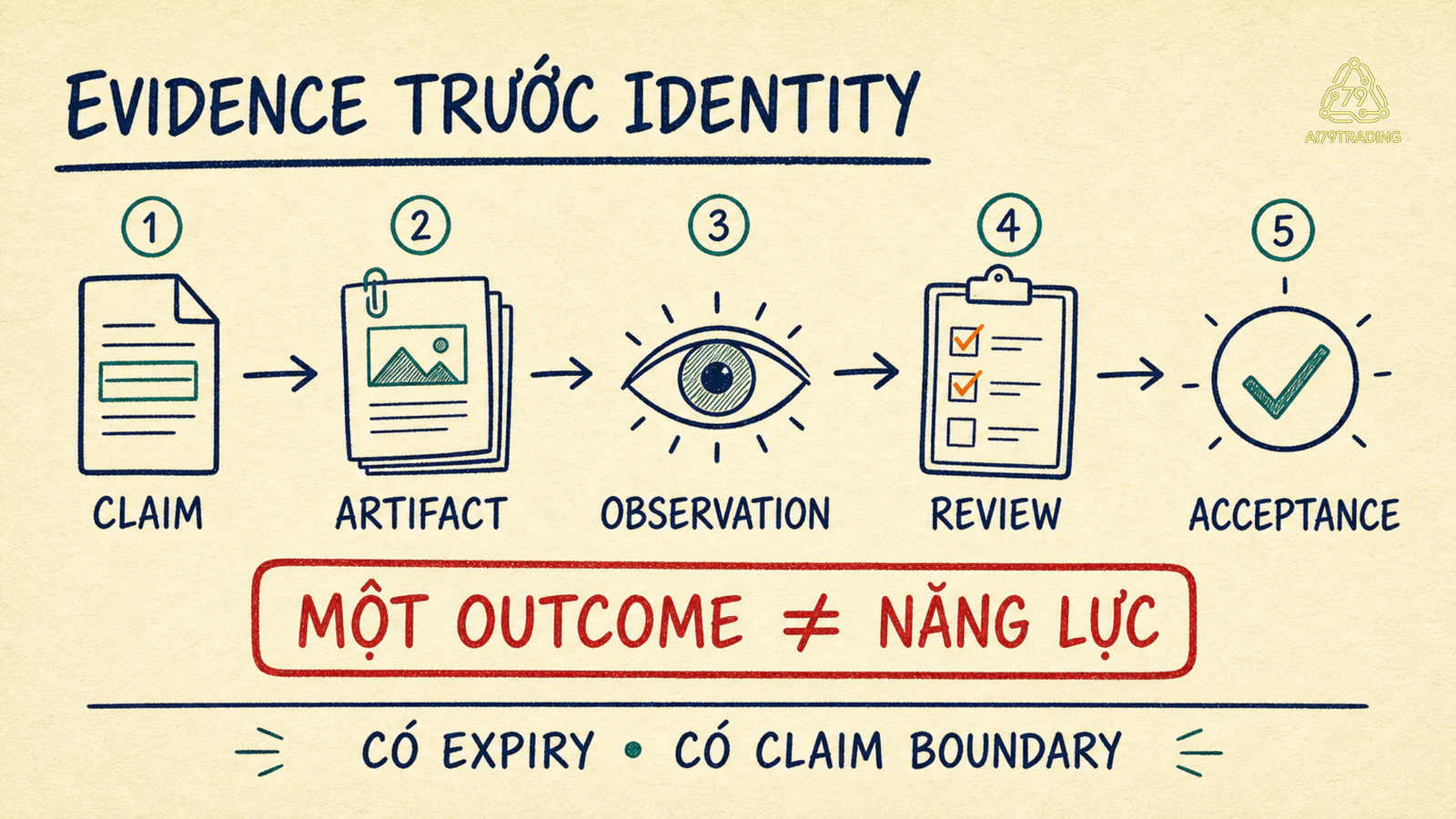 Evidence trước identity