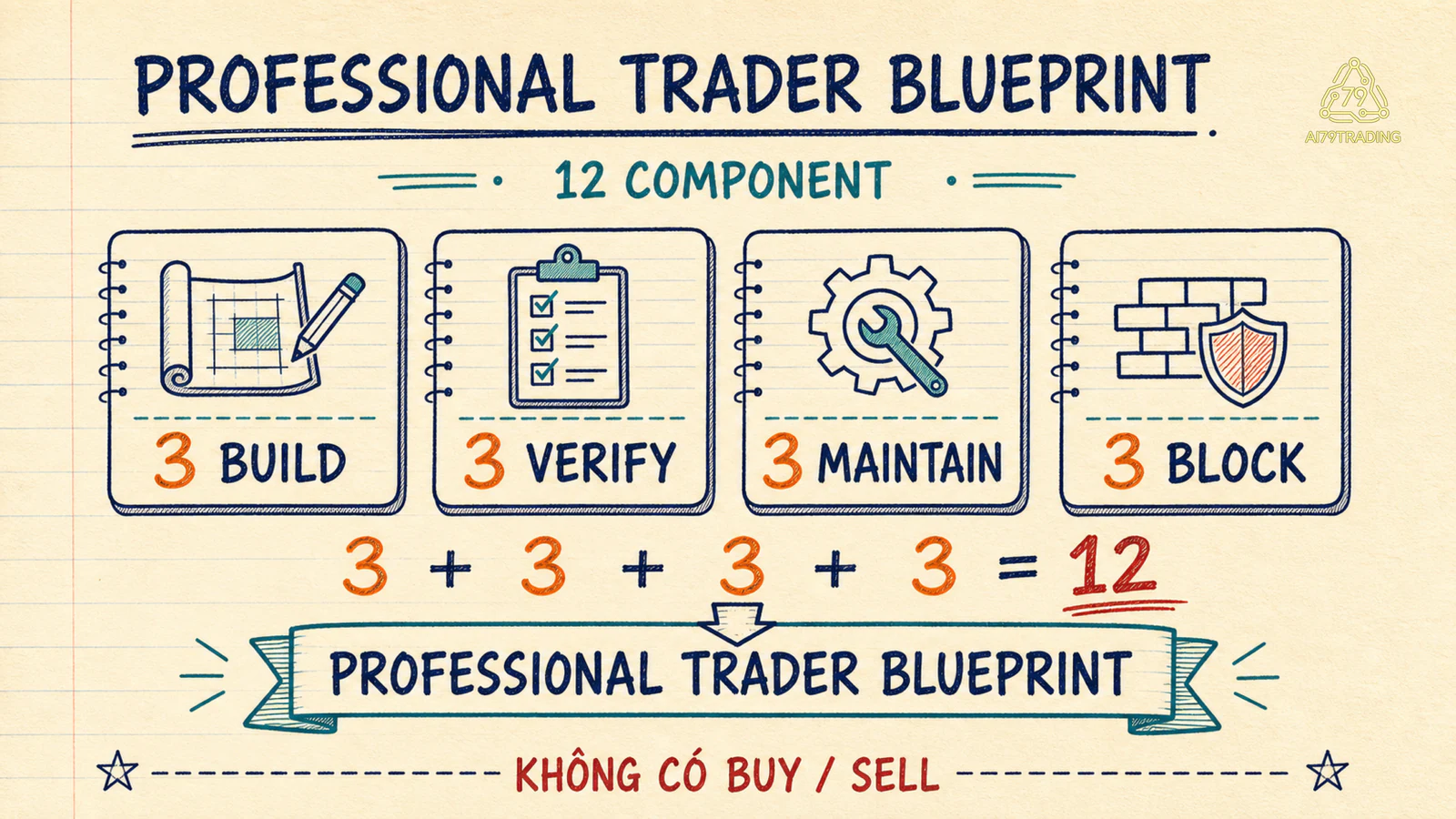 Professional Trader Blueprint mười hai component