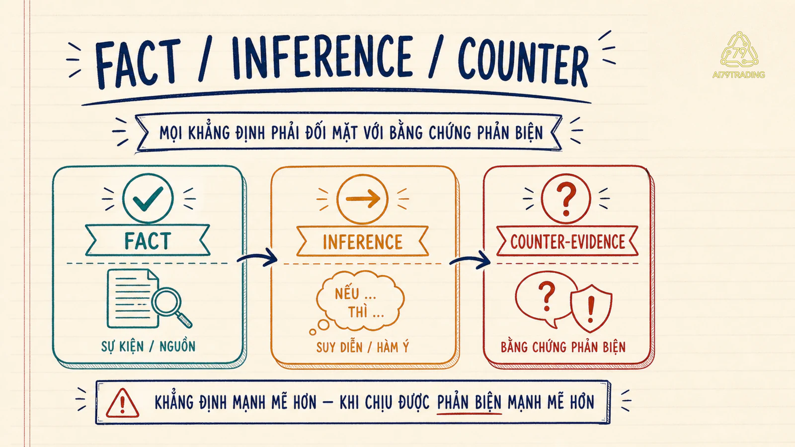 Thẻ fact, inference và counter-evidence