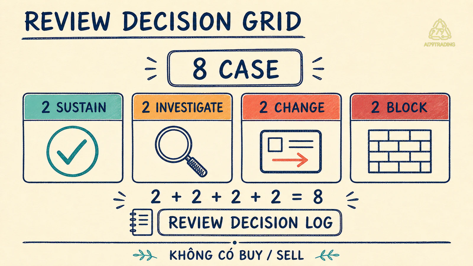 Review Decision Grid tám case
