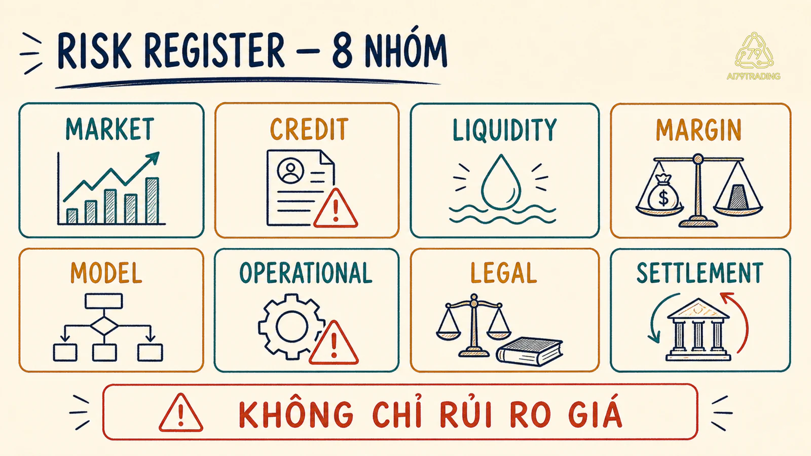 Risk register tám nhóm