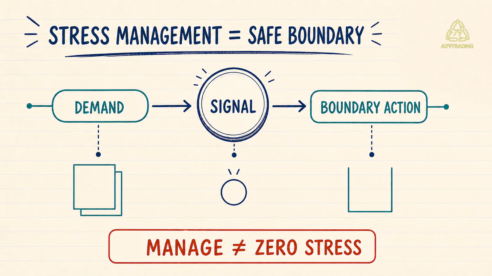 Stress management là đặt ranh giới an toàn
