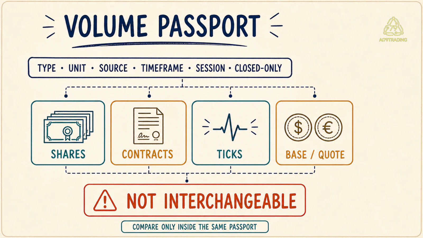 Volume Passport và ranh giới giữa các loại volume