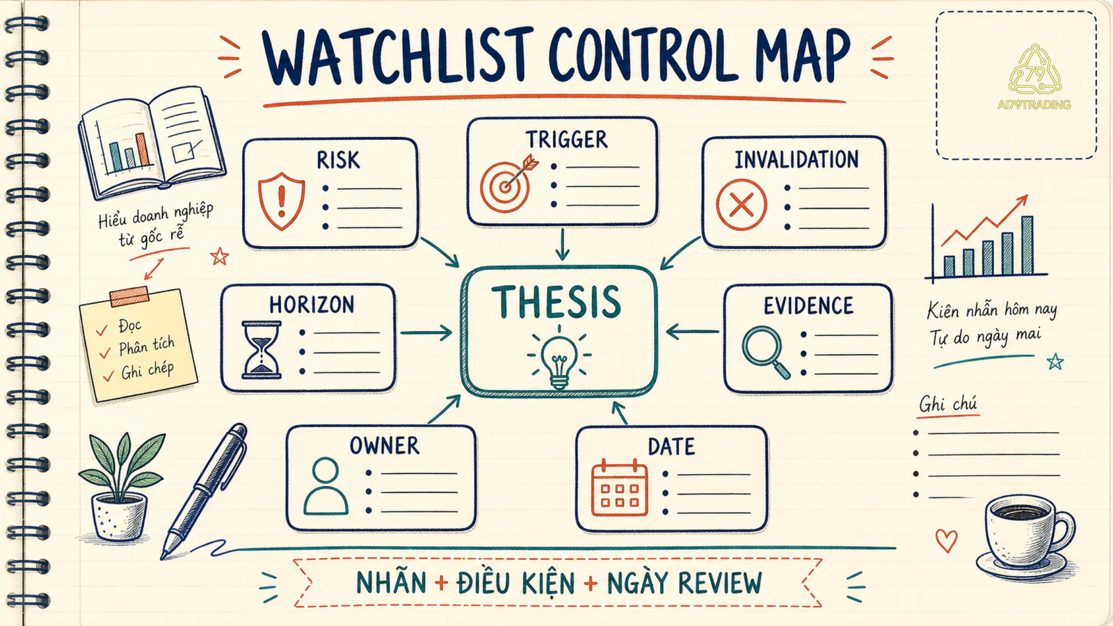 Bản đồ control của watchlist