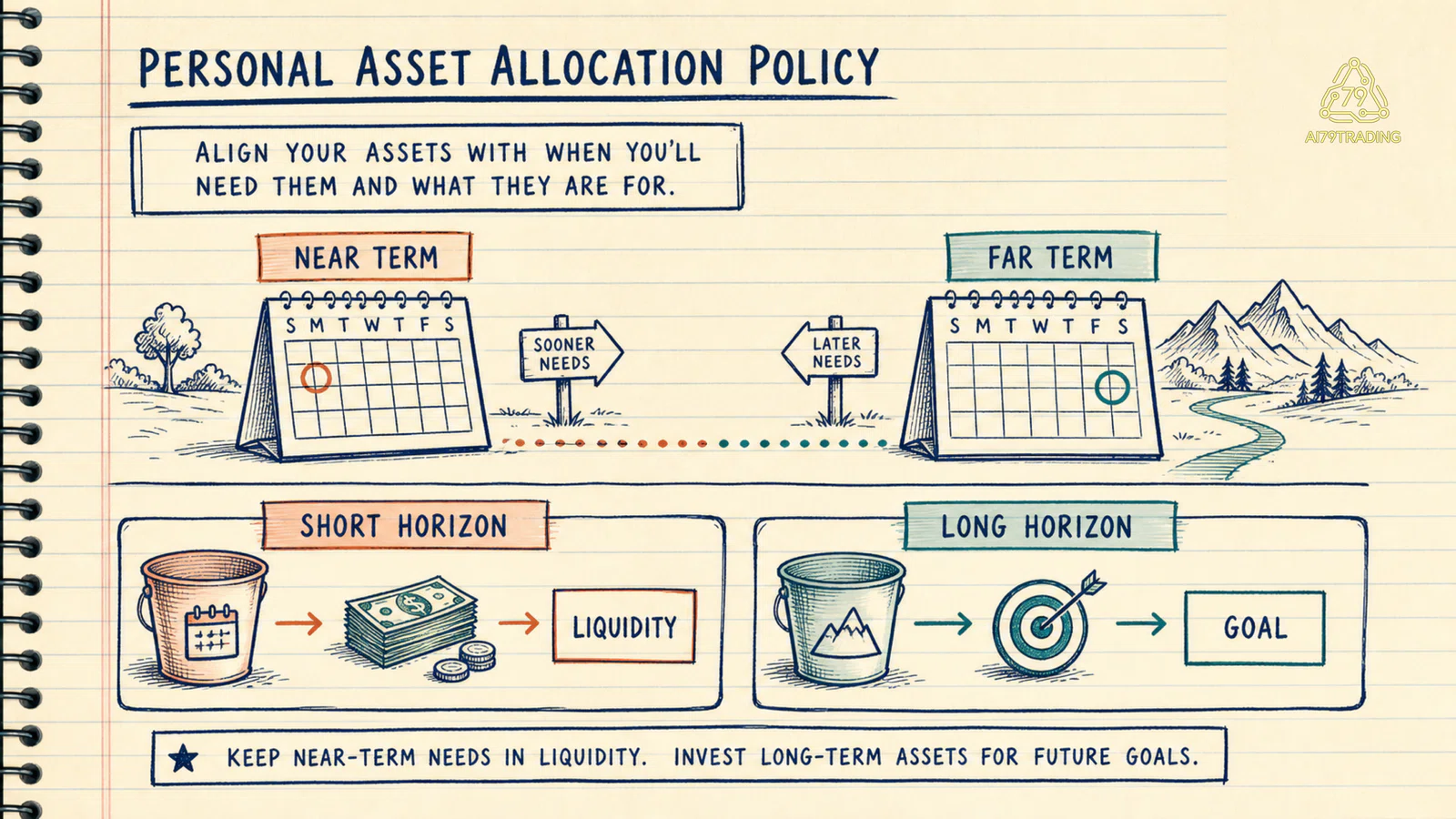 Time horizon và bucket mục tiêu trong allocation policy